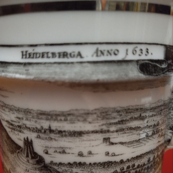 Vintage Ruetter (West Germany) Porcelain Beer Stein. - Picture 4 of 5